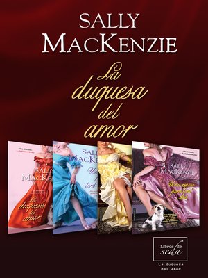 cover image of La duquesa del amor (serie de 4 libros)